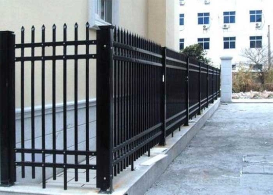 Galvanized Welded 1.8x2.4m Tubular Steel Fence OHSAS Approval