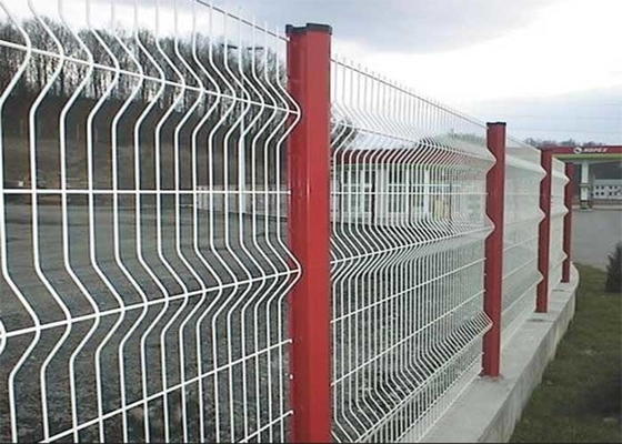 H 1030mm Security Steel Fence 50*200mm Galvanized Welded Wire Fence