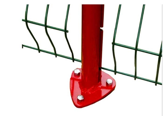 OHSAS 4.5mm Security Steel Fence Square Post V Mesh Wire Fence