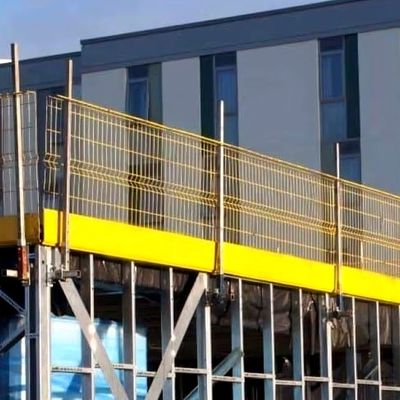 Edge Protection For Ramp Adjustable-height Edge Protection Barrier with Quick-install Clamp System