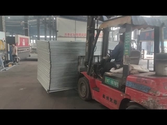 How is hot dip galvanized chain link fence produced