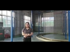 The green 3D fence was made like this