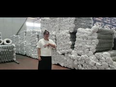 Height 2.5m Q195 Metal Chain Link Fencing Selvage Knuckled Edge