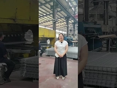 This is how edge protection fence panels are produced