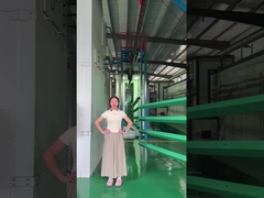 edge protection barrier in iron pallet