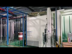 security fence with square post powder coating