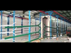 Y post powder coating green come with security fence