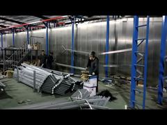 Green Color Anti Climb Fencing Showcase powder coated